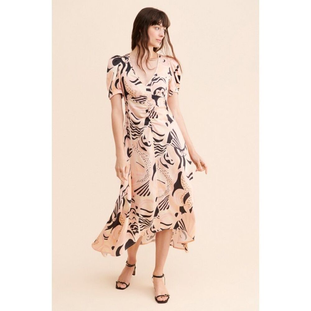 Untitled in Motion Anotia Printed Dress Size L